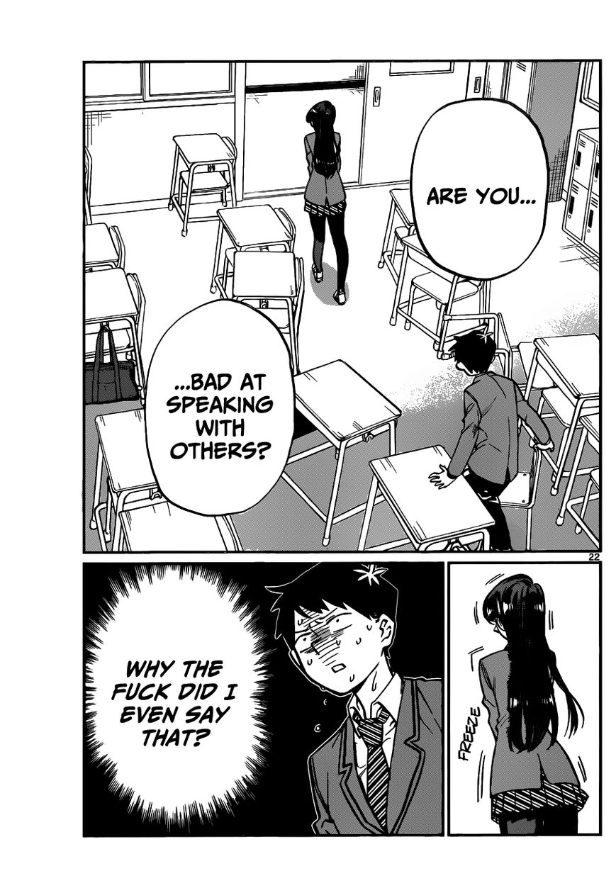 Komi-san Wa Komyushou Desu Episode 1 Komi-san wa Komyushou Desu 1 - Read Komi-san wa Komyushou Desu Chapter