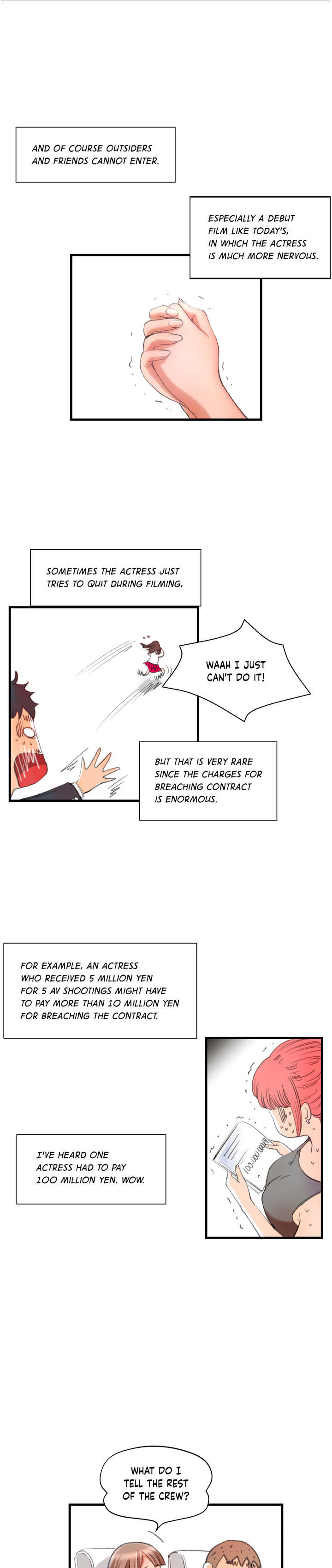 sneak a peek manga